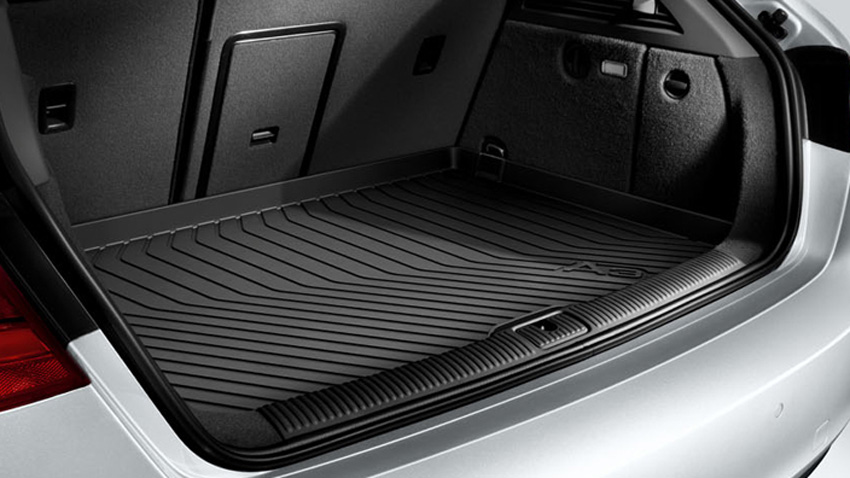 Kofferraumschale S3 Schutz | Gepäckraumschale RS3 Zubehör - und ahw-shop AUDI Sportback Original (8V) Ersatzteile A3 Audi VW Original Anthrazit