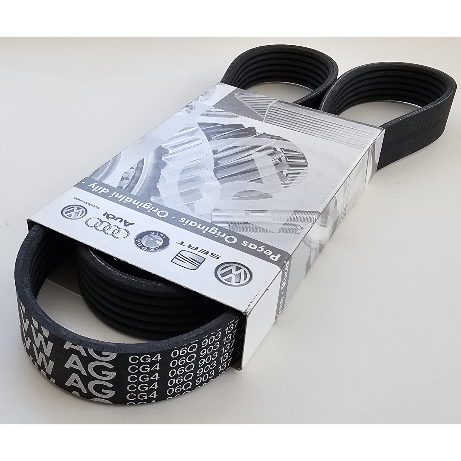 Original VW Keilrippenriemen Rippenriemen 06Q903137A | ahw-shop 