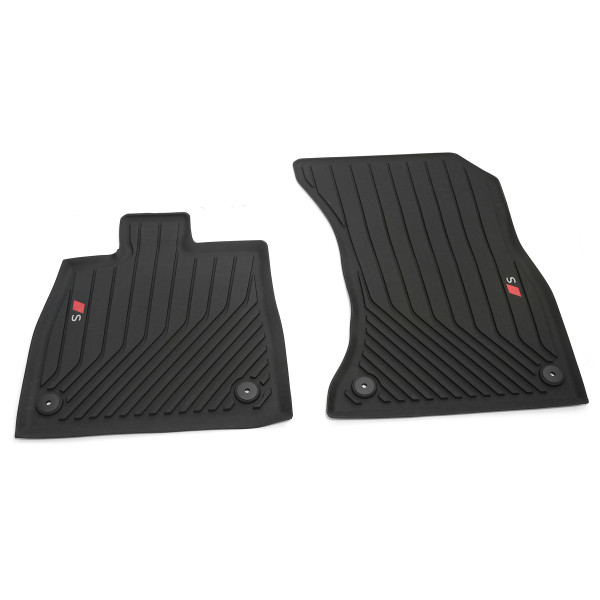 Original Audi SQ5 (GU) Fußmatten Premium Allwettermatten S-Logo Gummimatten vorn 8MB061221A