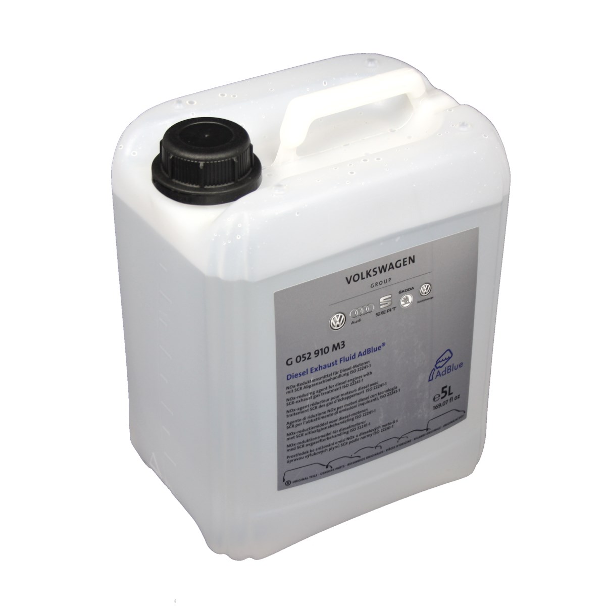 Køb Reduktionsmiddel AdBlue 5 liter JMC Urinstof med fyldeslange.