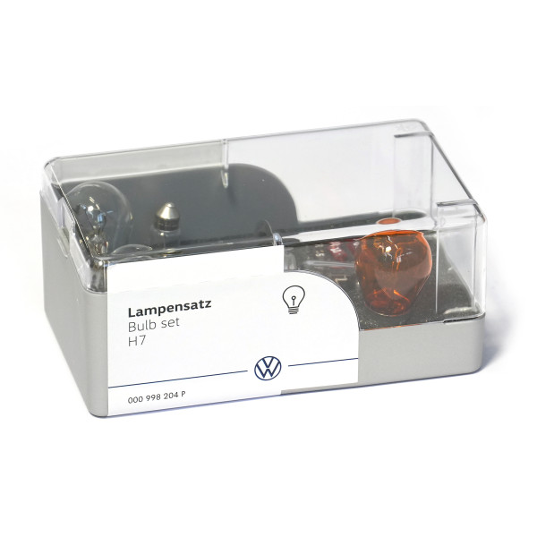 Original VW Glühlampen-Satz H7 Leuchtmittel Glühlampe Sicherung 000998204P