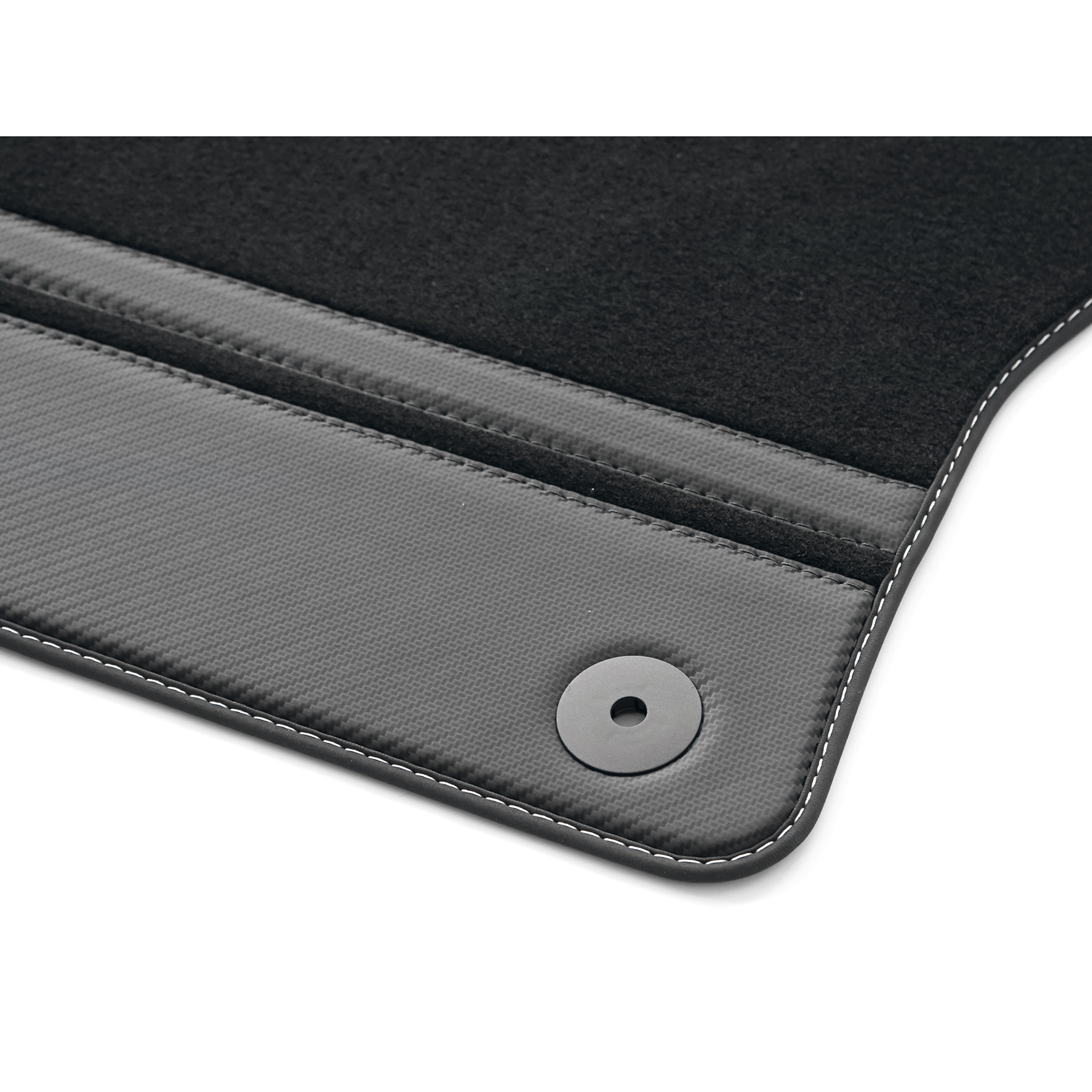 Original Seat Leon 4 (KL) Textil Fußmatten Carbon-Effekt 4x