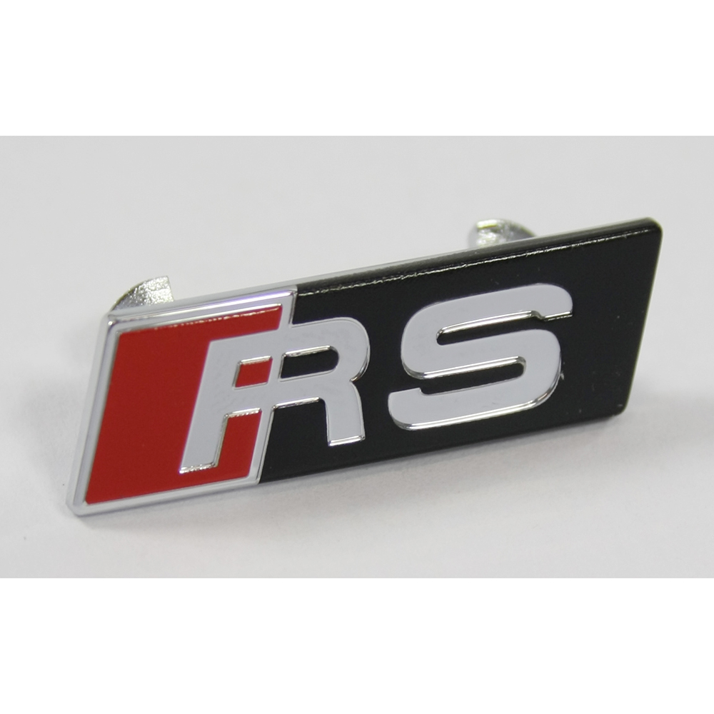 Original Audi RS Plakette Sportlenkrad Clip Multifunktionslenkrad Emblem