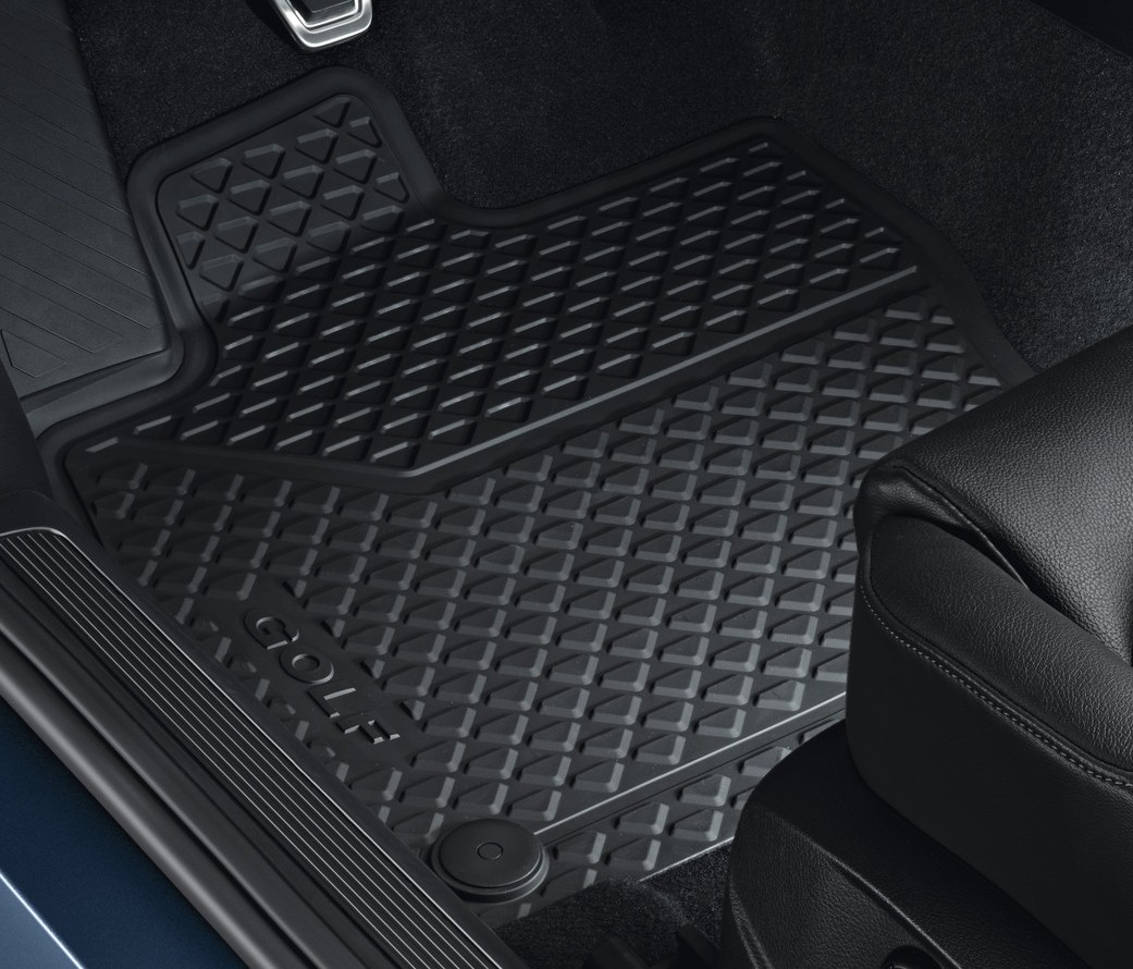 Hohe Gummi-Fußmatten passend für VW Golf 4/Bora/Beetle 1/Seat Leon 1
