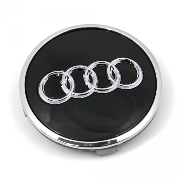 Audi Radzierkappe Original Nabenkappe Nabendeckel Felgendeckel schwarz  glänzend 8W0601170A