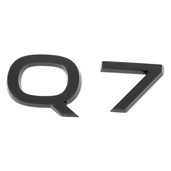 Original Audi Q7 Schriftzug Heckklappe Emblem Black Edition schwarz 4M08537405FQ