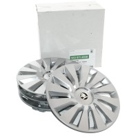 Original Skoda Octavia 5E Radkappen Set 16 Zoll Tekton 6.5Jx16 Radzierblenden 5E0071456C Original Skoda Octavia 5E Radkappen Set 16 Zoll Tekton 6.5Jx16 Radzierblenden 5E0071456C