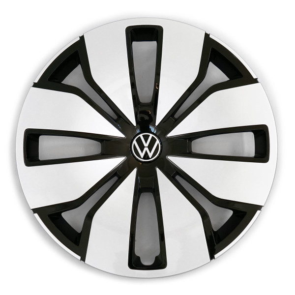 Original VW ID.Buzz Radzierblende hinten 18 Zoll Radkappe silber/schwarz 1T3601147AVFC