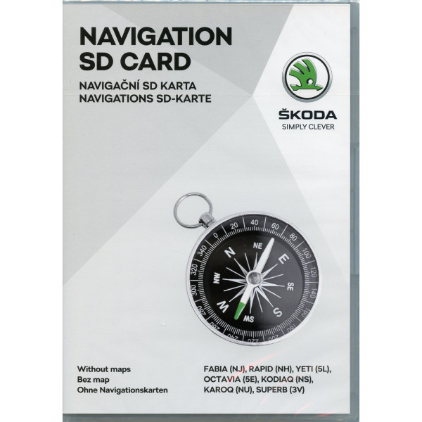 Original Skoda SD-Karte 32 GB Navigationssystem MIB2 Amundsen 5L0051236DF