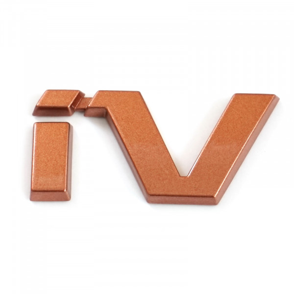 Original Skoda Enyaq iV Schriftzug hinten Heckklappe Emblem penny copper-metallic Logo