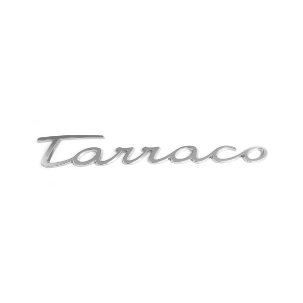 Original Seat Tarraco Schriftzug hinten Heckklappe Facelift Emblem Logo Zeichen alu standard