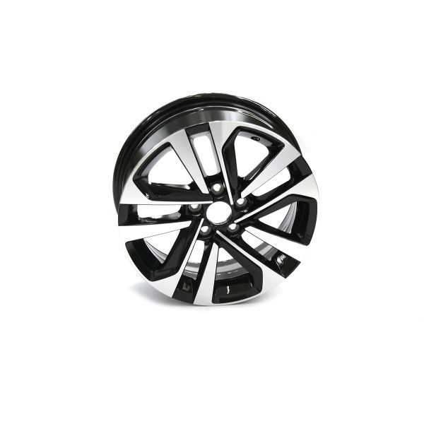 Original VW DUBLIN Aluminiumfelge 15 Zoll Tuning Sport Felge Leichtmetallfelge schwarz-alu