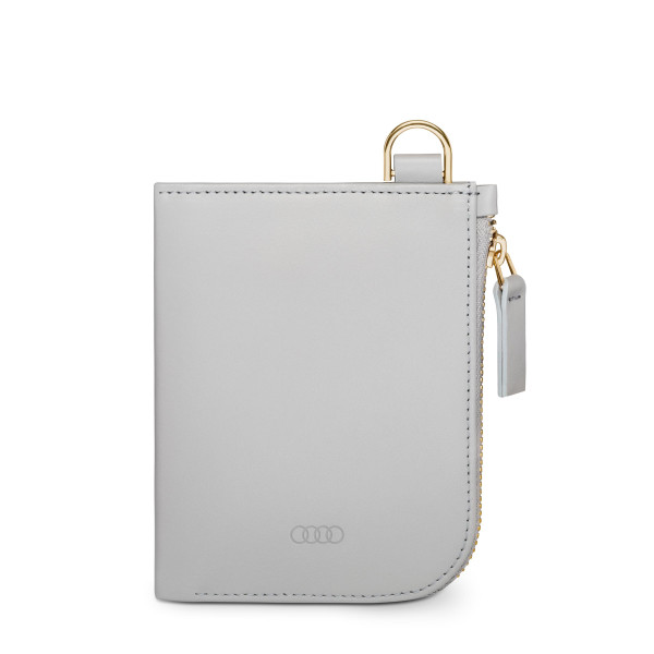 Original Audi Minibörse Geldbörse Leder Damen Brieftasche RFID-Schutz Wallet 3152400400