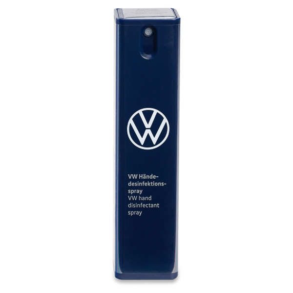 Original VW Handdesinfektionsmittel 36,5ml Sprühflasche Desinfektion blau 000093104
