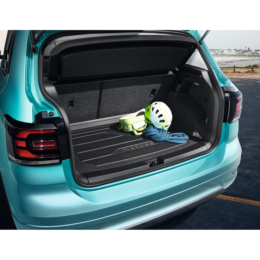 Kofferraumwanne Antirutschmatte für VW T-Cross Laderaumwanne Gummi Sch