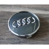 4x Nabenkappen Nabendeckel Schwarz Original Audi Emblem Felgen 81A601170 4x NEU