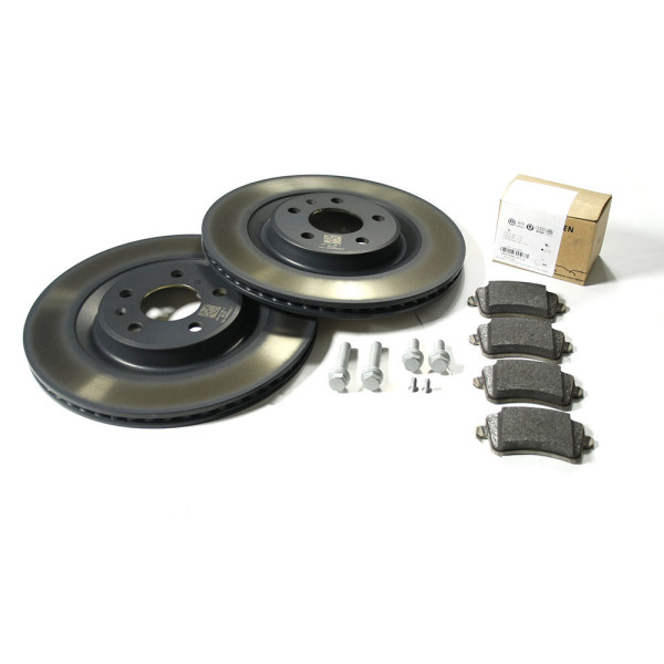 Original Audi Bremsenkomplettsatz Hinterachse Bremsen Bremsscheiben Bremsbeläge 8K0698601B