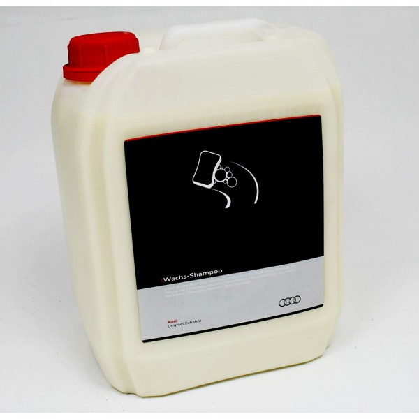 AUDI Wachs Shampoo 5 Liter Kanister Pflege Waschmittel Handwäsche Reinigung
