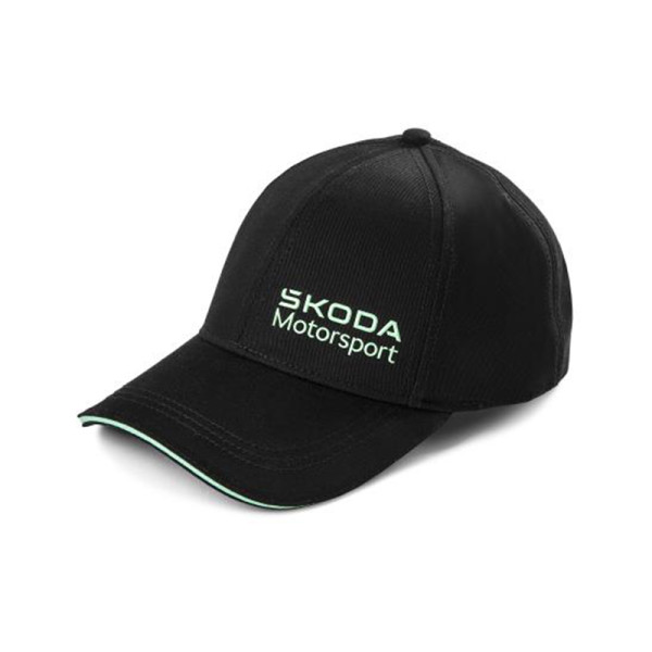 Original Skoda Baseballcap Motorsport Basecap Mütze Cap Kappe schwarz 000084300BD