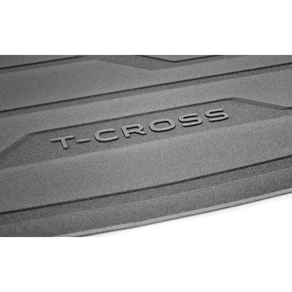 GAFAT V-W T-Cross 2018-2022 2023 Kofferraummatte, T-Cross Kofferraumwanne  Matten Hohe Kante TPE Original 3D Scanner, Kompatibel mit VW T-Cross Zubehör  : : Auto & Motorrad