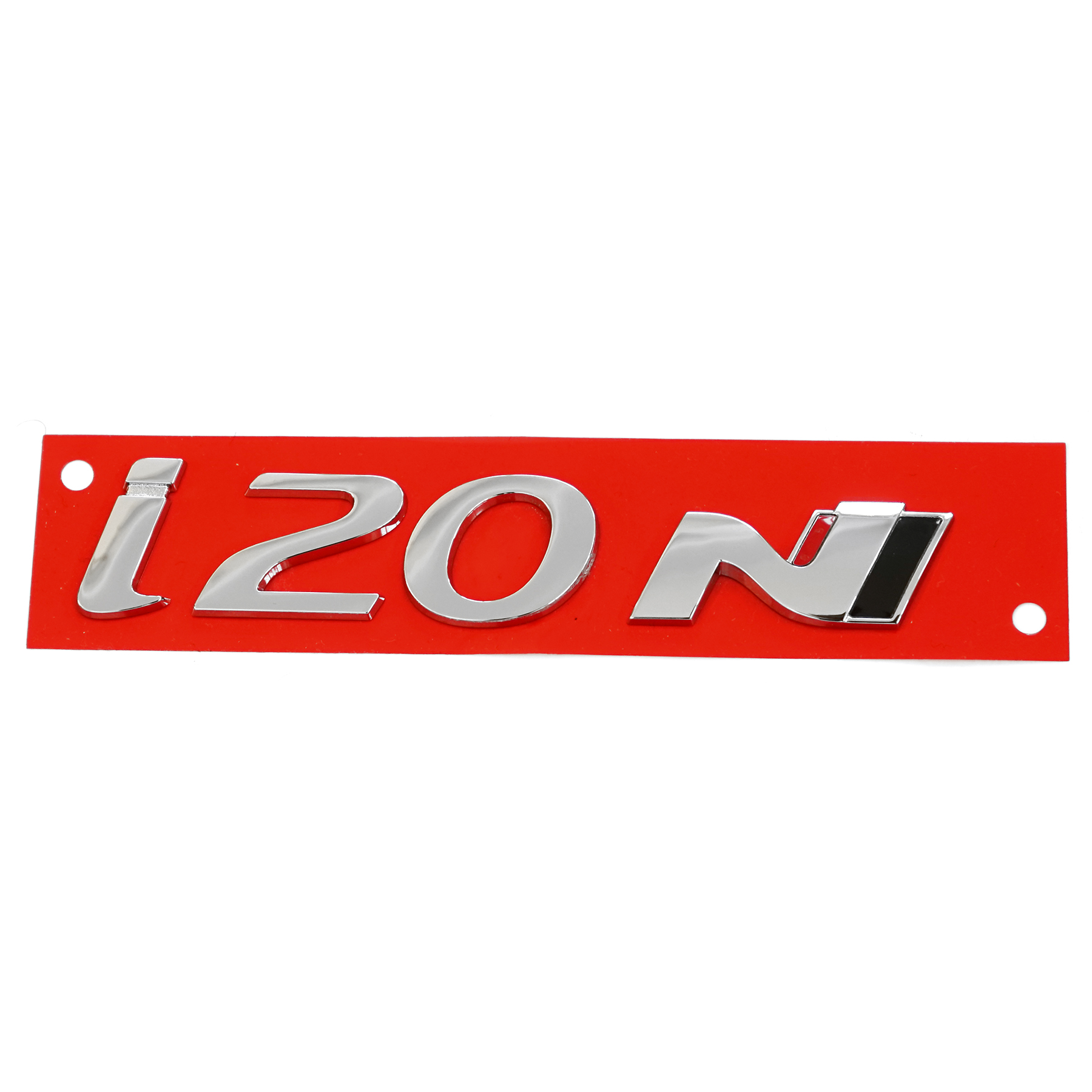 Original Hyundai i20N Schriftzug Aufkleber Heckklappe Emblem Logo chrom ...