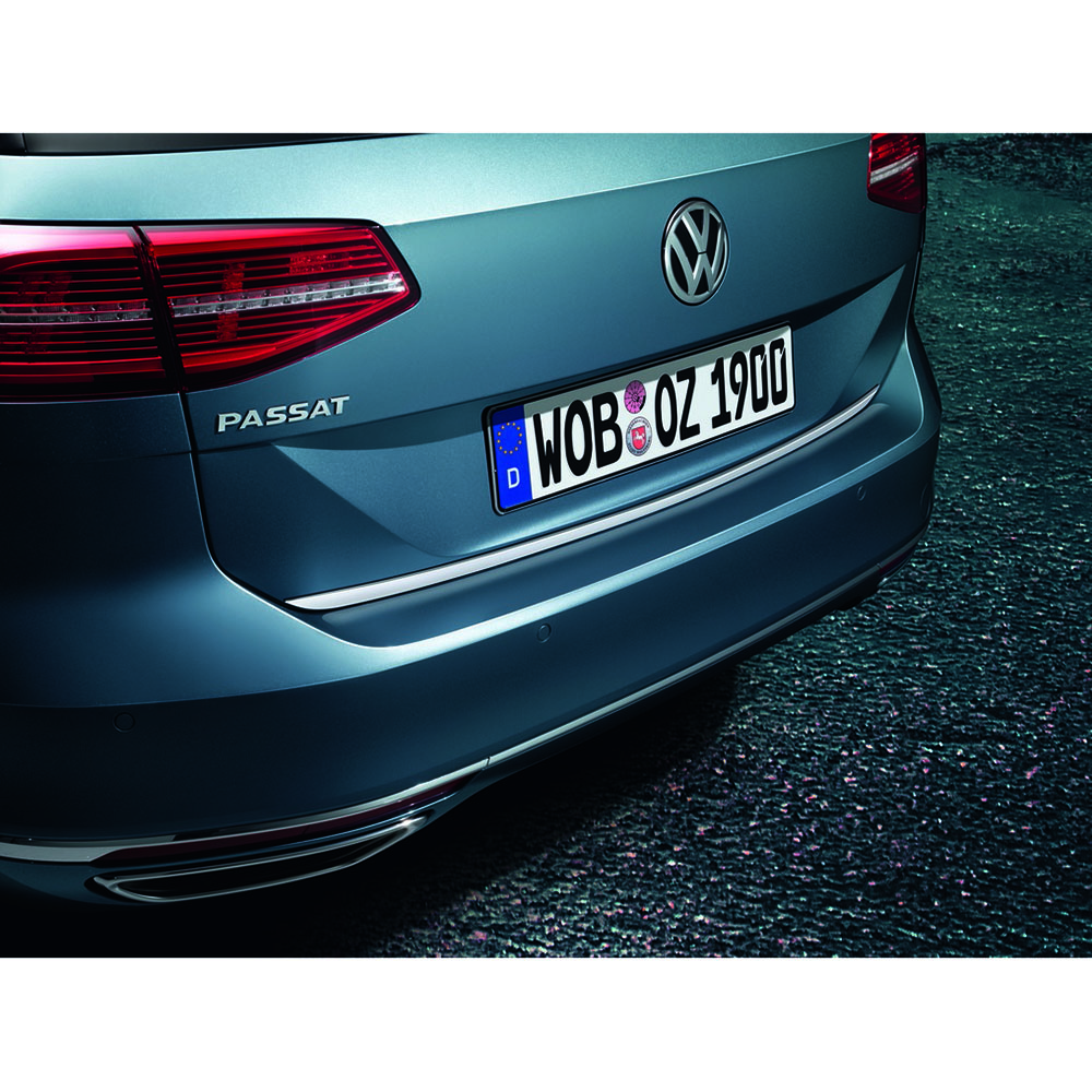 VW PASSAT B8 VARIANT + ALLTRACK + GTE HYBRID ab Baujahr 2014-, WEYER  Edelstahl Ladekantenschutz