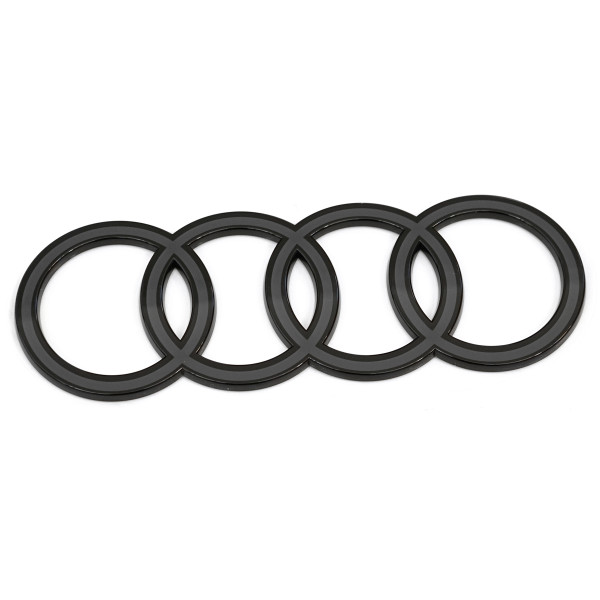 Original Audi Zeichen Heckklappe Ringe zweidimensional Emblem Logo 85E853742A716