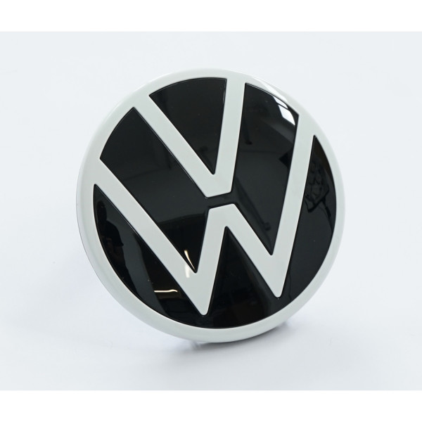 Original VW Zeichen Emblem ID.4 ID.5 Heckklappe Logo weiß/schwarz 11A853630AWA