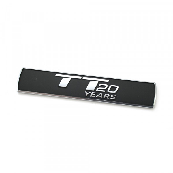 TT Auto Emblem 3D 3D TT ABS Chrom Schriftzug Auto-Emblem – Silbernes Abzeichen Für Front Oder Heck 3D ABS Chrom Abzeichen Tuning Styling