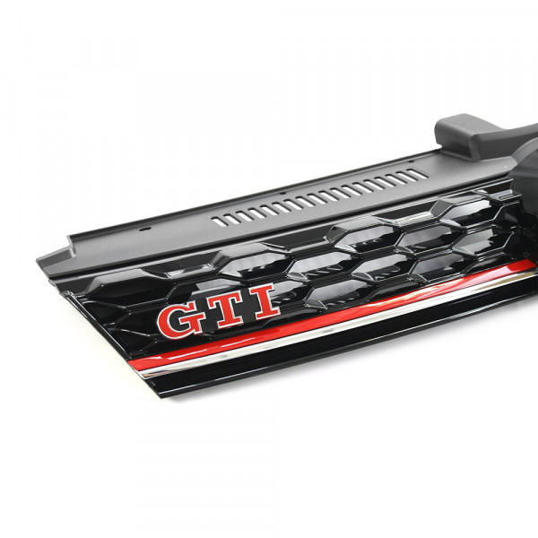 Original VW Golf 7 GTI TCR Kühlergrill Sport Tuning Frontgrill schwarz ...