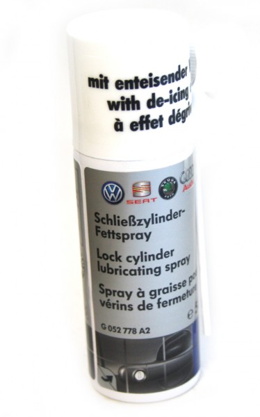 Schließzylinder-Fettspray Original VW / Audi 50 ML Spray universal Türschlossenteiser