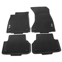 Vorschau: Original Audi A5 (B9) Sportback Gummi Fußmatten Komplettsatz v+h Allwettermatten schwarz Vorschau: Original Audi A5 (B9) Sportback Gummi Fußmatten Komplettsatz v+h Allwettermatten schwarz