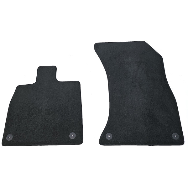Original Audi Q5 (FY) Fußmatten Premium Velours Textilfußmatten vorn 2x Stoffmatten 80B863691AQA5