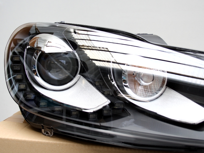 Xenon Look U-LED Scheinwerfer für Volkswagen Golf 6 - WWW