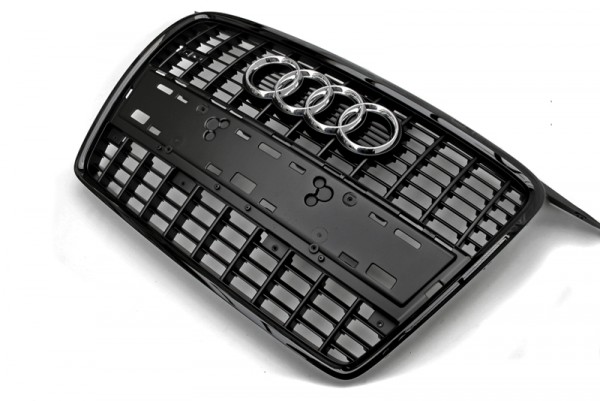 Audi A3 S-Line Kühlergrill Singleframe schwarz Original Tuning schwarz