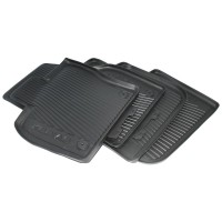 Gummi Fußmatten 4x Gummimatten Original Skoda Kodiaq Allwettermatten schwarz Gummi Fußmatten 4x Gummimatten Original Skoda Kodiaq Allwettermatten schwarz