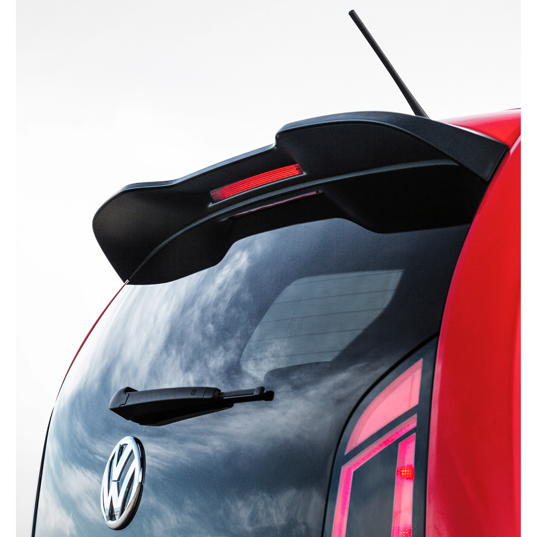 Original VW up! GTI Dachkantenspoiler Spoiler Heckklappe Dachspoiler  schwarz hochglänzend