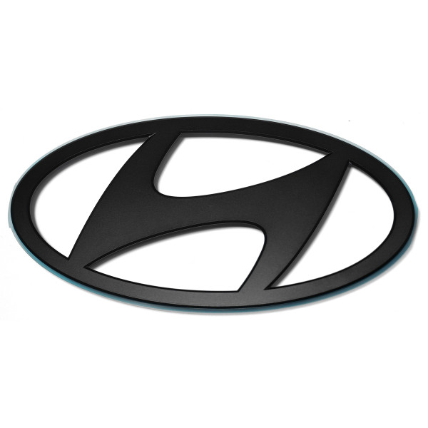 Original Hyundai Santa Fe (MX5) Logo Emblem Heckklappe schwarz 86305P6110