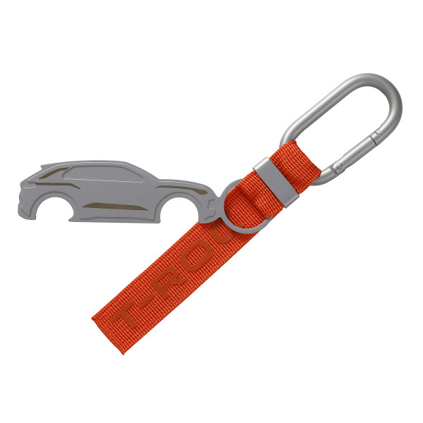 Original VW Schlüsselanhänger T-Roc Schlüsselband Flaschenöffner Karabiner Anhänger 2GV087010645