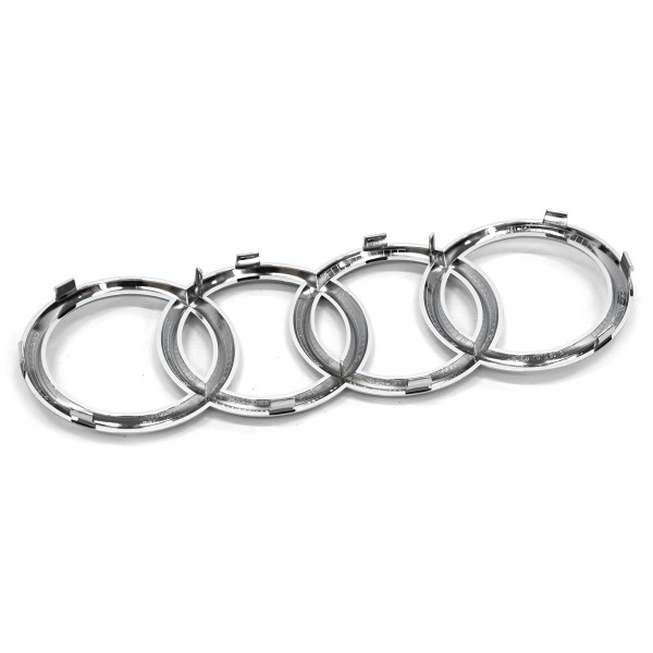 Schwarz AUDI Q5 8R Ringe | Emblem Schwarz Glänzend Hinten Für