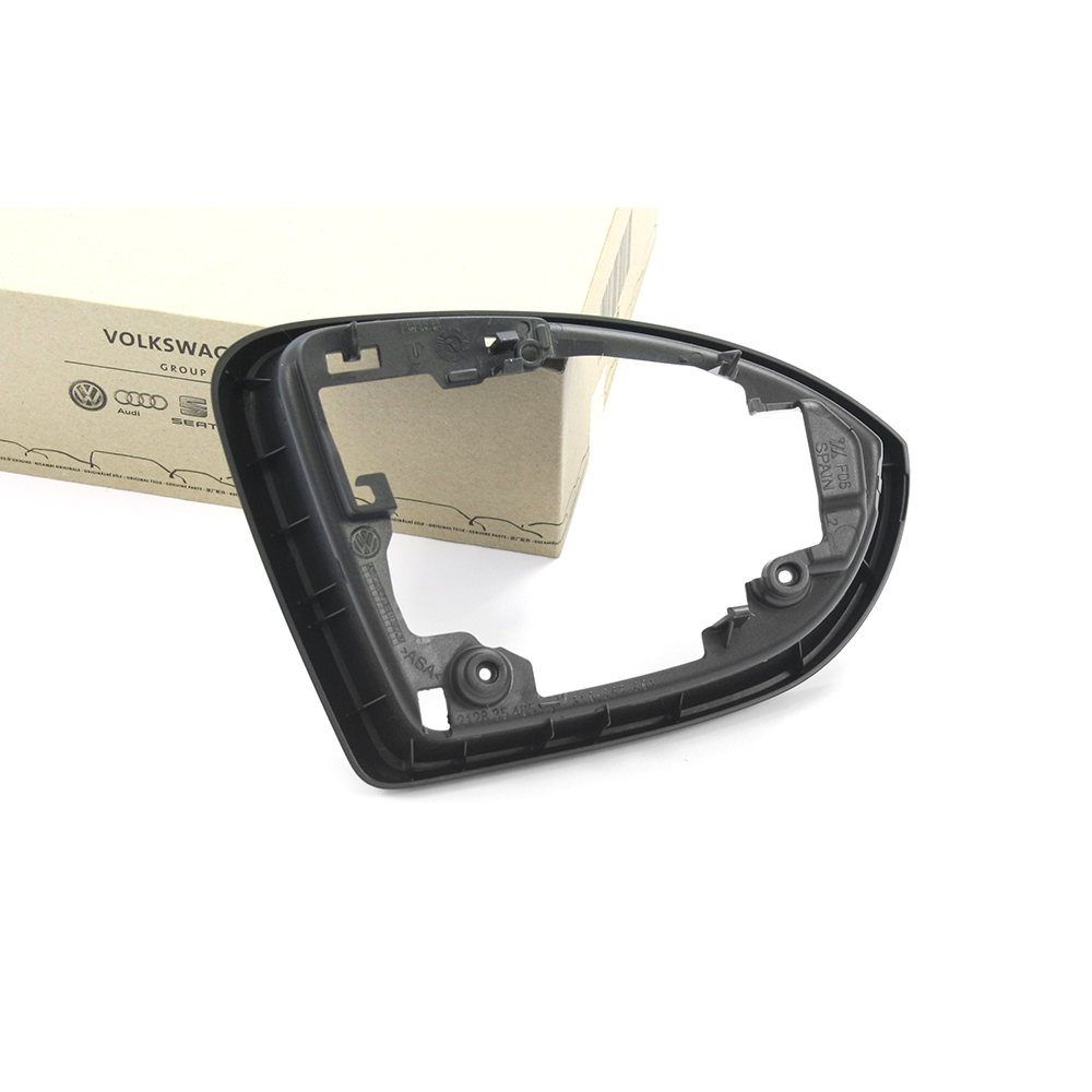 Original VW Spiegelrahmen links Blende Außenspiegel Rahmen satinschwarz
