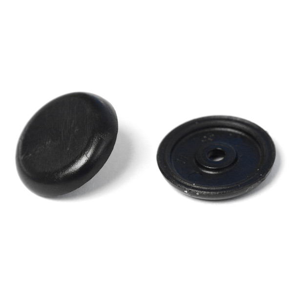 Original Audi Knopf Sicherheitsgurt Gurtstopper 16mm schwarz 443857847B4PK