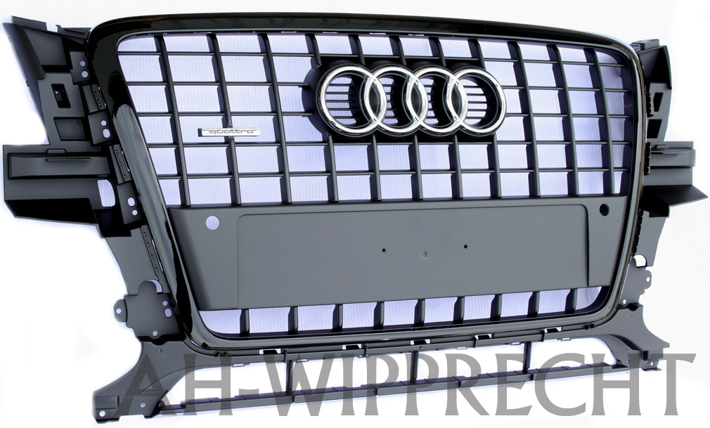 Original Audi Q5 (8R) Facelift Kühlergrill schwarz Tuning Design Grill  Frontgrill