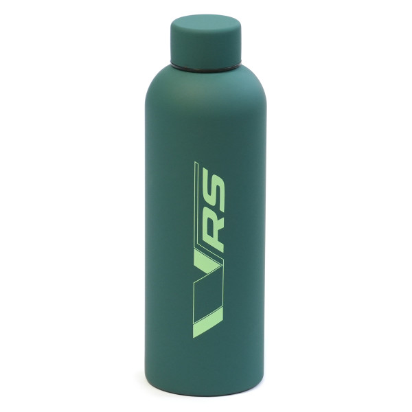 Original Skoda RS Isolierflasche Motorsport 500ml Trinkflasche Edelstahl grün 6U0069604B