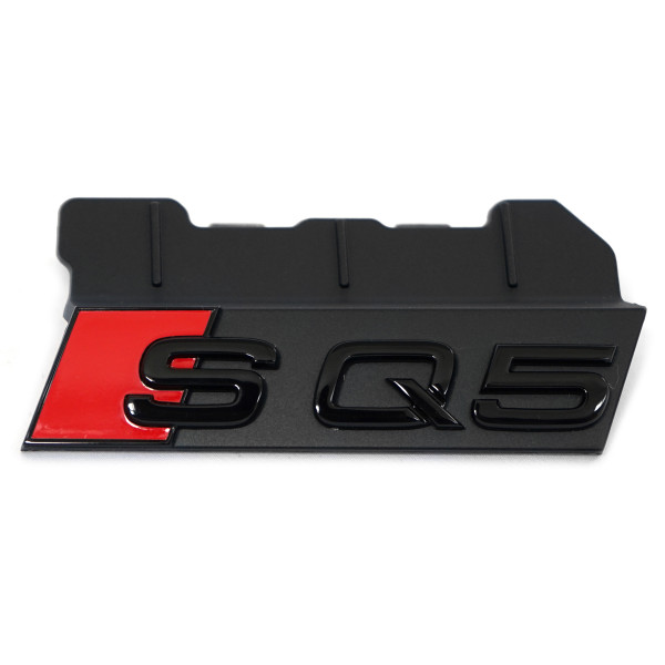 Original Audi SQ5 (FY) Facelift Schriftzug Clip schwarz Kühlergrill Emblem 80A853736ET94