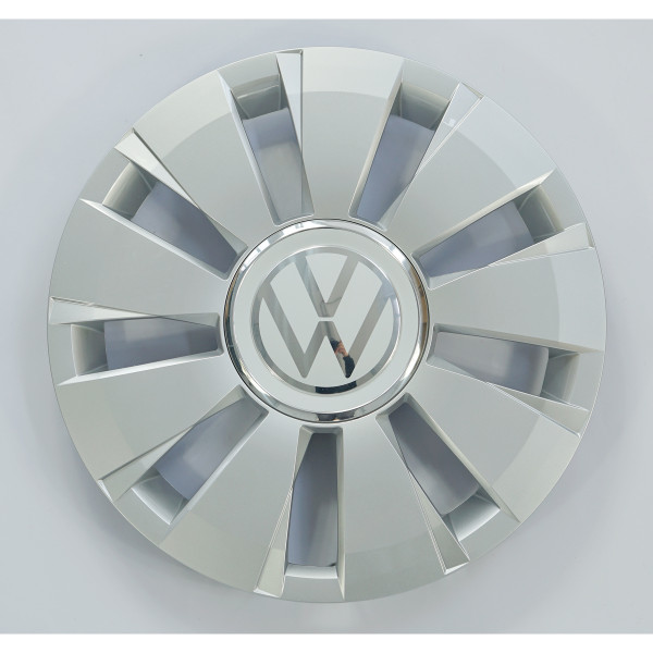 Original VW up! Radzierblende 14 Zoll Radkappe Reifen Räder nero feinsilber