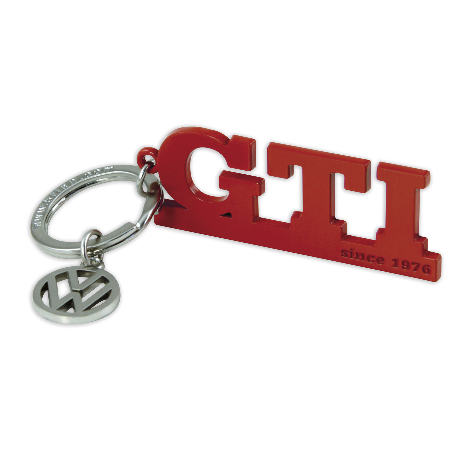 Original VW GTI Schlüsselanhänger Anhänger für Schlüssel rot