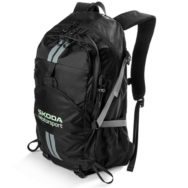 Original Skoda Motorsport Rucksack Backpack schwarz 000087327S