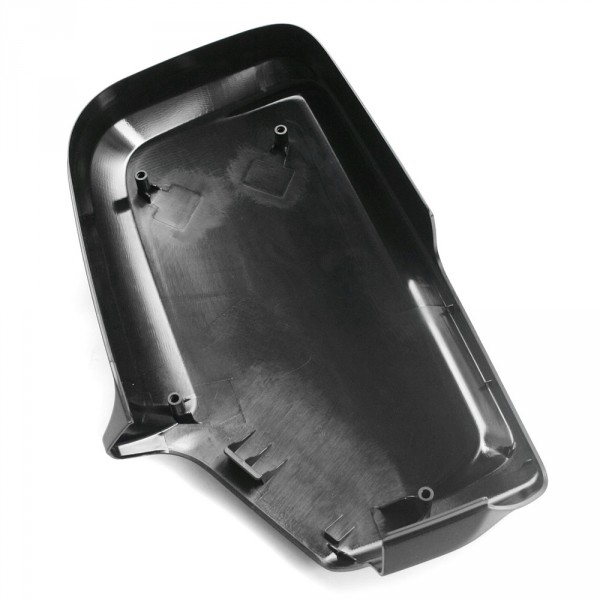 Johns Spiegelkappen Für VW Crafter Ab 09/16 - Schwarz Set Unten Links + Rechts