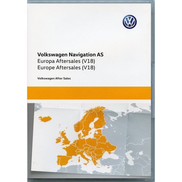 Original VW Navigationssystem SD-Karte Europa V18 Update Discover Media AS Kartendaten 5NA919866DS